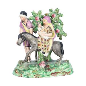 Early 19th Century Staffordshire Bocage Figure