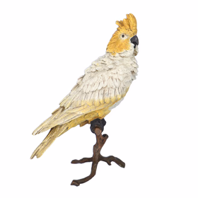 Geschutzt Bronze 'Cockatoo' Sculpture
