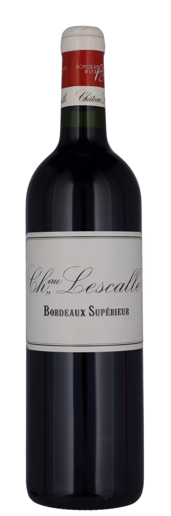 CHATEAU LESCALLE Bordeaux Supérieur, trækasse