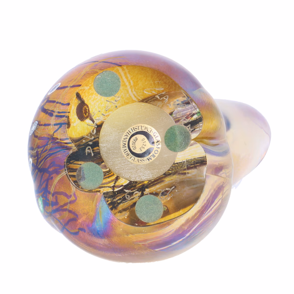 John Ditchfield Glasform Limited Edition Frog Paperweight