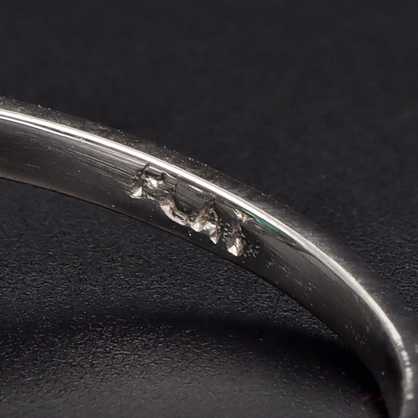 Platinum Emerald & Diamond Ring
