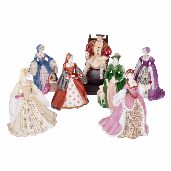 Limited Edition Wedgwood King Henry VIII and His Six Wives