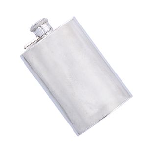 Mid 20th Century Solid Silver Hip Flask