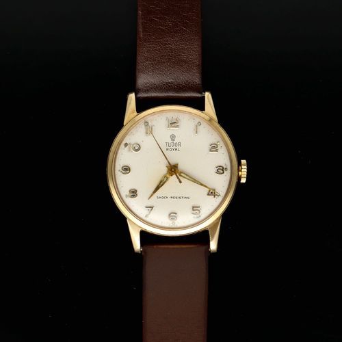 Rolex Tudor Royal 9ct Gold Watch image-2