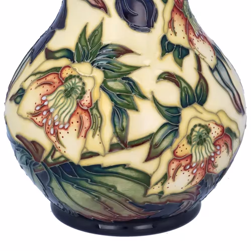 Moorcroft Hellebore Vase Ceramics Hemswell Antique Centres