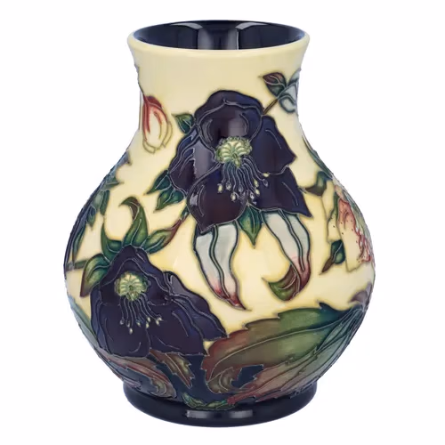 Moorcroft Hellebore Vase Ceramics Hemswell Antique Centres