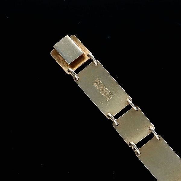 David Andersen Silver Gilt Enamel Bracelet