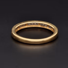 18ct Yellow Gold Round Diamond Half Eternity Ring
