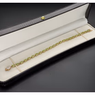9ct Yellow Gold Peridot Bracelet