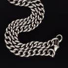 Silver Albert Chain and Fob