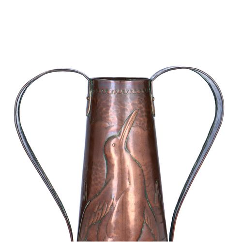 Newlyn Early 20th Century Large Copper Vase image-2