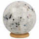 witte maansteen 59 mm - 360° presentation