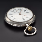 Omega Silver Pocket Watch