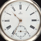 Omega Silver Pocket Watch