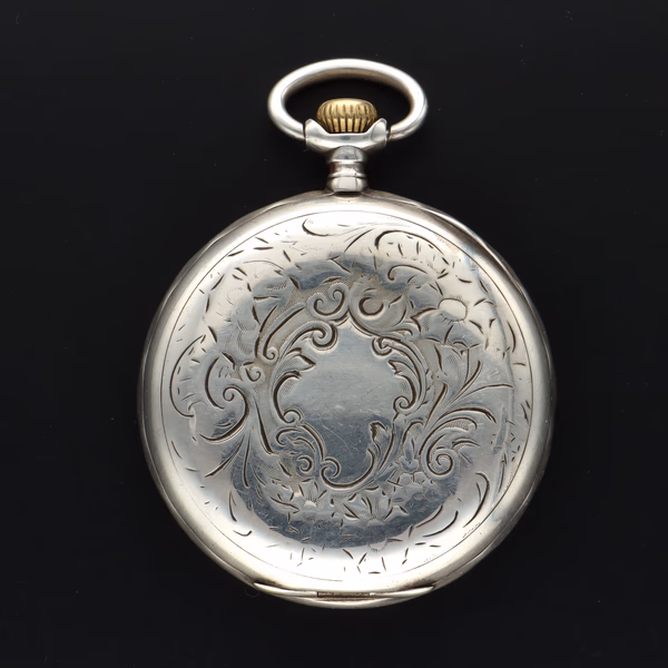 Omega Silver Pocket Watch