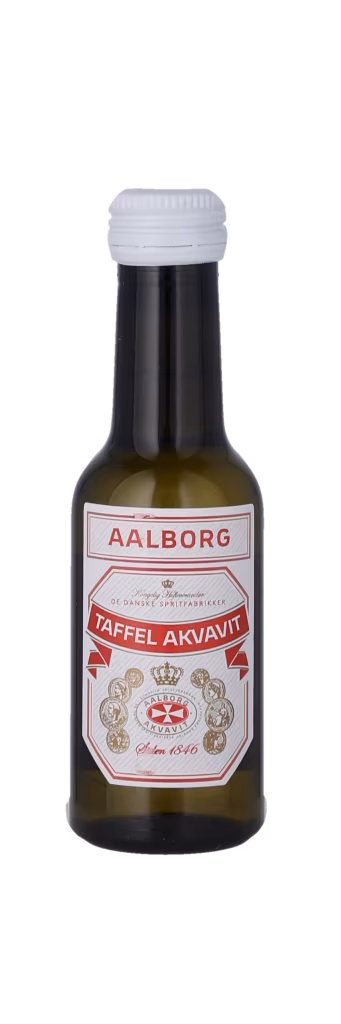 ÅLBORG TAFFEL AKVAVIT 45% Akvavit/Aquavit Rød Ålborg Rød Aalborg