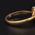18ct Gold Ruby Diamond Vintage Ring