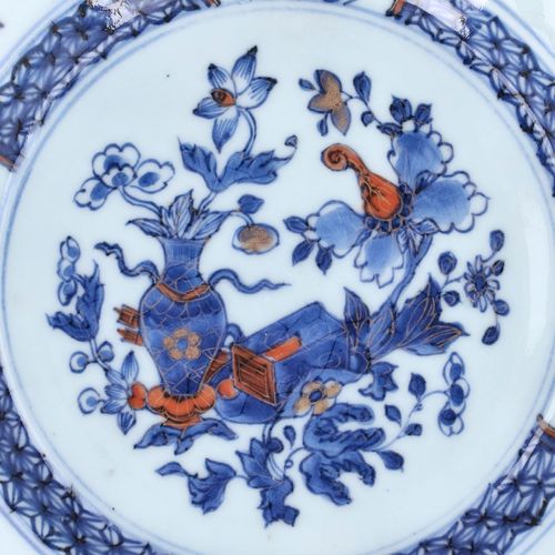 18th Century Chinese Qing Period Imari Pattern Plate image-2
