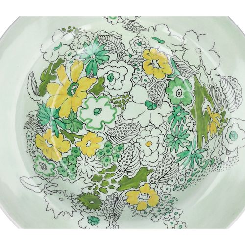 Clarice Cliff Crepe de Chene Bowl image-2