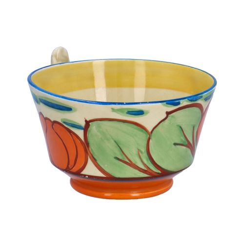 Clarice Cliff Orange Lily Athens Cup and Saucer image-4