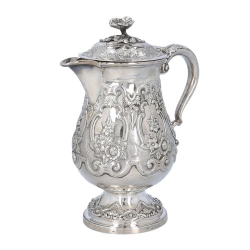 Mid 19th Century Silver Jug by Hamiltons of Calcutta image-1