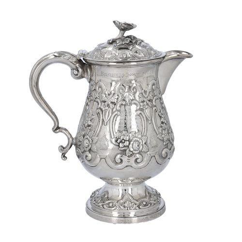 Mid 19th Century Silver Jug by Hamiltons of Calcutta image-3