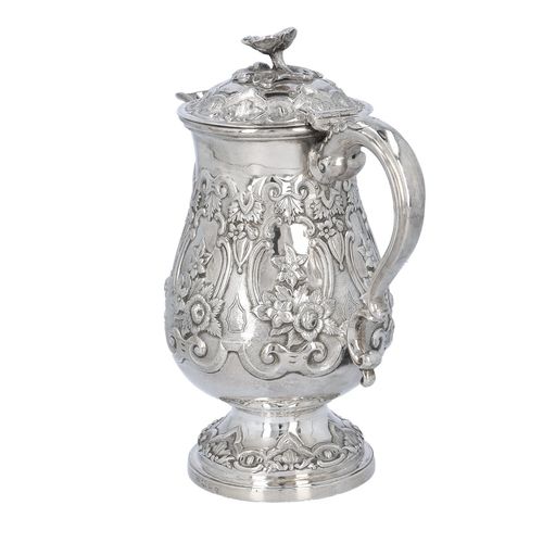 Mid 19th Century Silver Jug by Hamiltons of Calcutta image-2