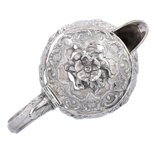 Mid 19th Century Silver Jug by Hamiltons of Calcutta