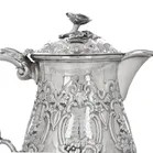 Mid 19th Century Silver Jug by Hamiltons of Calcutta