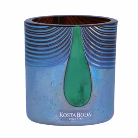 Rare Kosta Boda Miniature Polychrome Vase