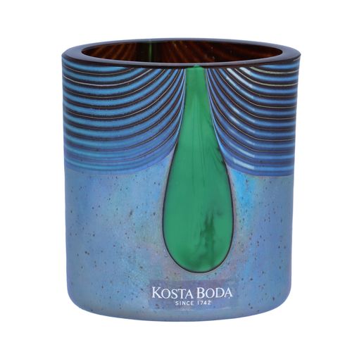 Rare Kosta Boda Miniature Polychrome Vase image-1