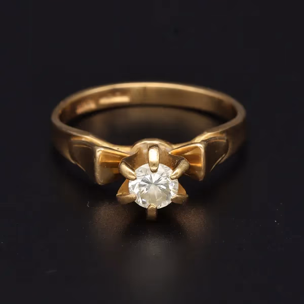 18ct Gold 0.33ct Diamond Ring