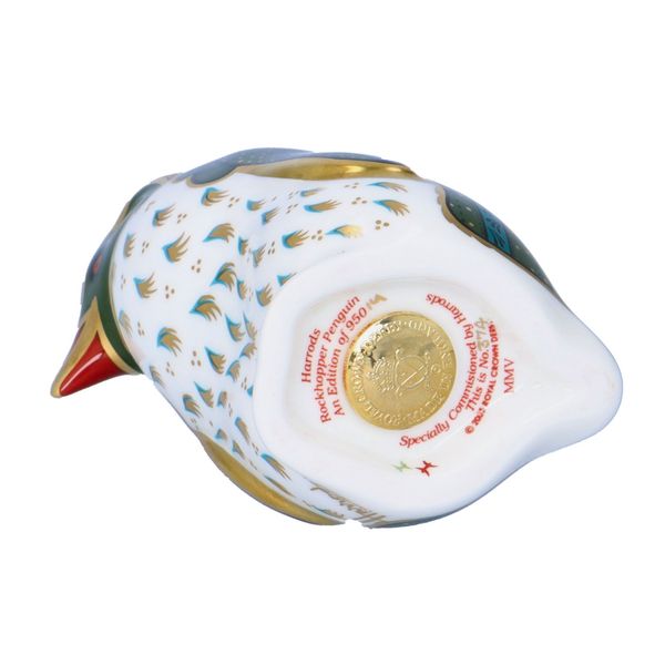 Royal Crown Derby Harrods Rockhopper Penguin
