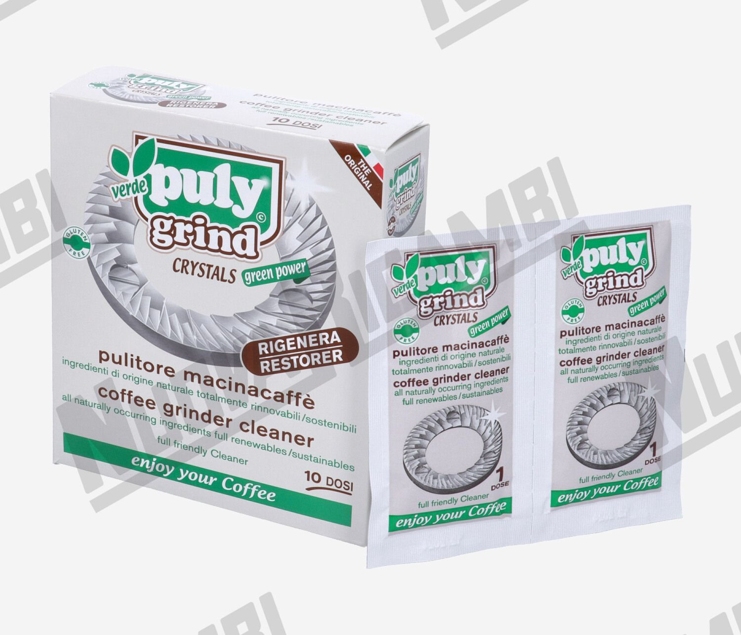 Puly Grind Espresso Coffee Grinder Cleaner - Box of 10