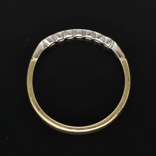 14ct Gold Multi Diamond Ring image-6