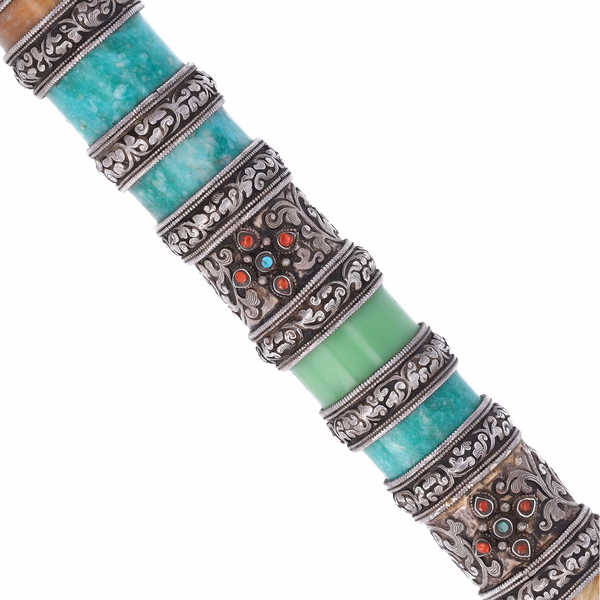 Rare Antique Silver Scabbard