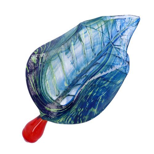 Ludvig Lofgren Kosta Boda Glass Leaf image-3