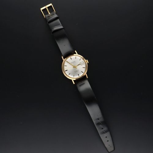 Tressa 9ct Gold Incabloc Automatic Watch image-1