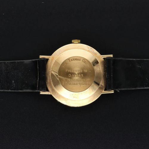 Tressa 9ct Gold Incabloc Automatic Watch image-4