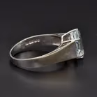 Gold Aquamarine Ring