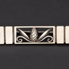 Georg Jensen Pine Cone Bar Brooch