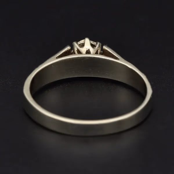 Retro-Vintage Gold Diamond Ring