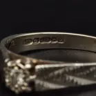 Retro-Vintage Gold Diamond Ring