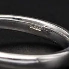 18ct White Gold Sapphire Diamond Ring