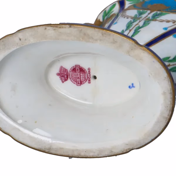 Minton Vase & Cover Attributed To John Wadsworth