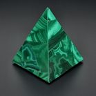 Green Malachite Pyramid Desk Ornament