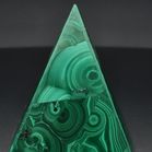 Green Malachite Pyramid Desk Ornament