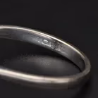 18ct White Gold Sapphire & Diamond Ring