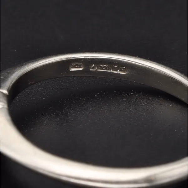 Platinum “Rox” 1/2 Carat Solitaire Diamond Ring
