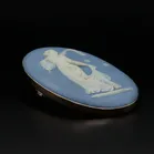 Edwardian 9ct Gold Wedgwood Brooch